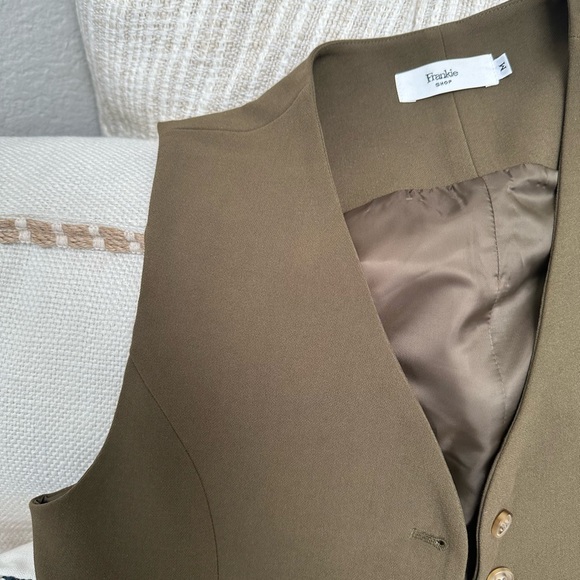 The Frankie Shop Brown vest size M - Picture 9 of 11